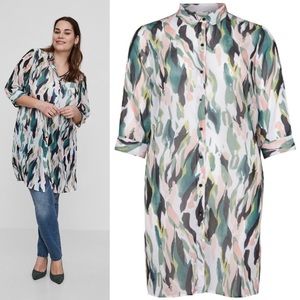Juanrose Longline Shirt Plus size